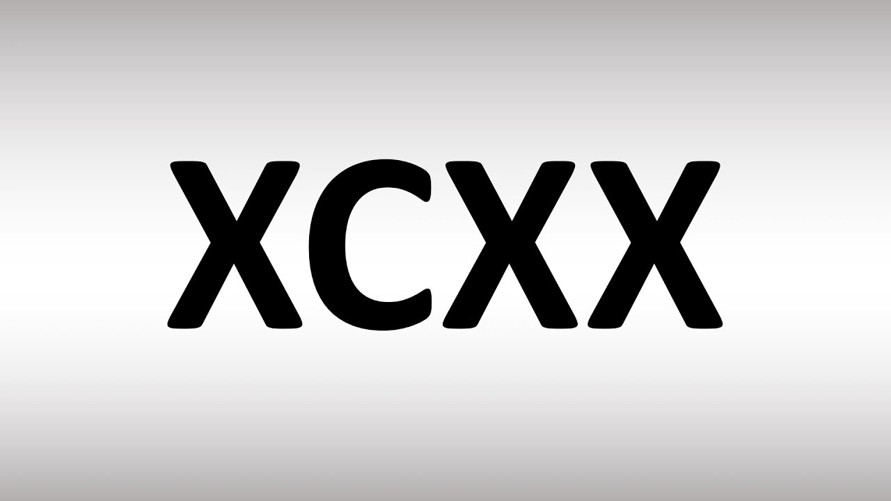 How to Pronounce XCXX - YouTube