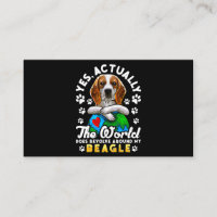 Beagle Dog Lovers Lover 91 Beagles Business Card | Zazzle