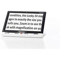 Amazon.com: Rehan Looky 10 Video Magnifier for Visual Impairment ...