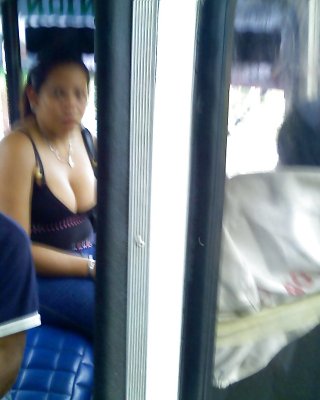 Huge Candid Cleavage on Bus Porn Pictures, XXX Photos, Sex Images ...