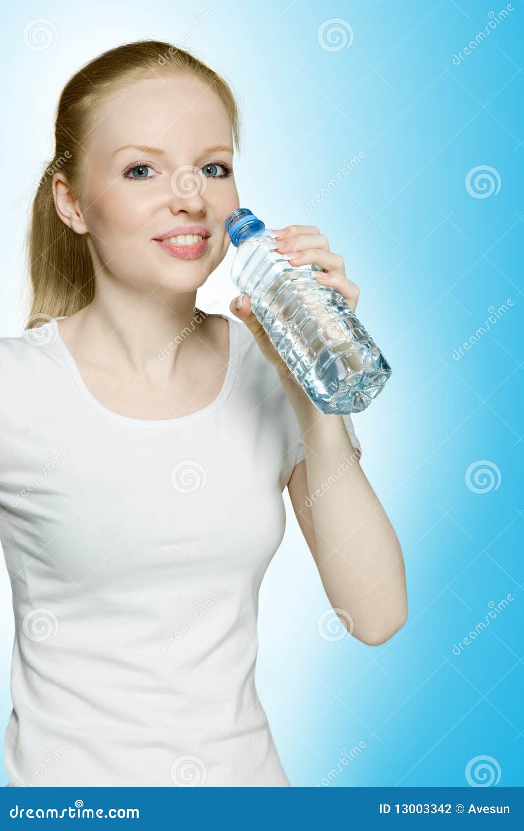 Young Hot Girl Drinking Water Stock Photo - Image of health ...