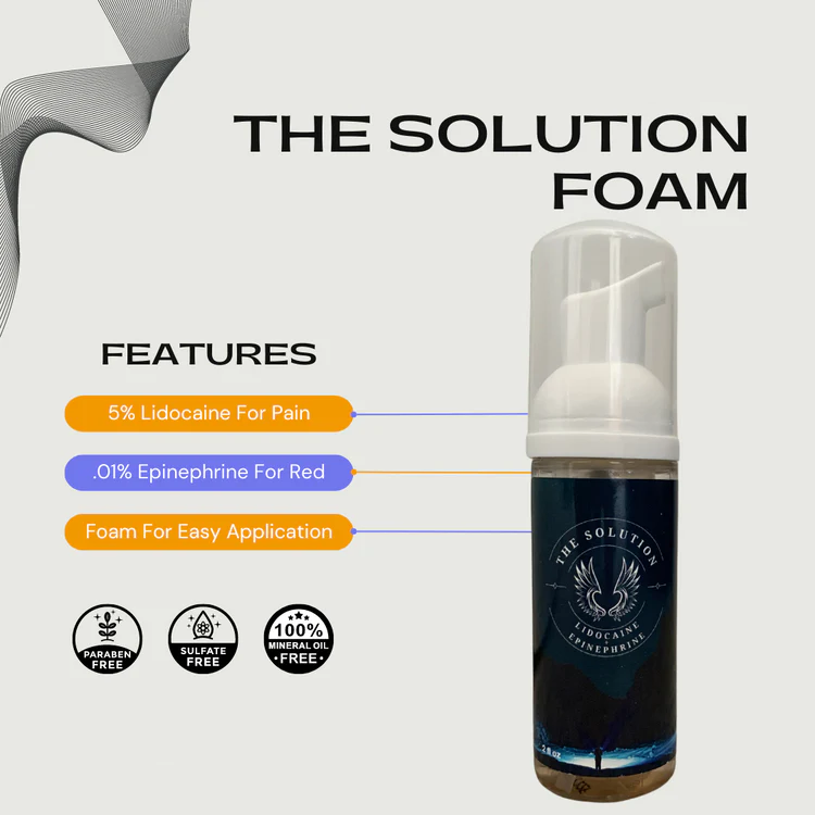 The Solution Numbing Anesthetic Spray/Foam - Perpetual Permanent ...