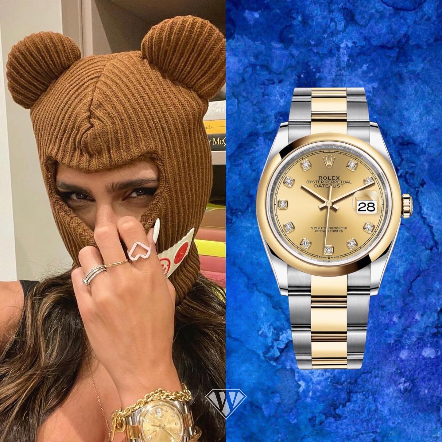 Mia Khalifa - Rolex Datejust - Superwatchman.com