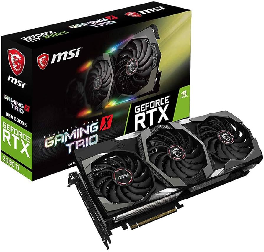 Amazon.com: MSI GAMING GeForce RTX 2080 Ti GDRR6 352-bit HDMI/DP ...