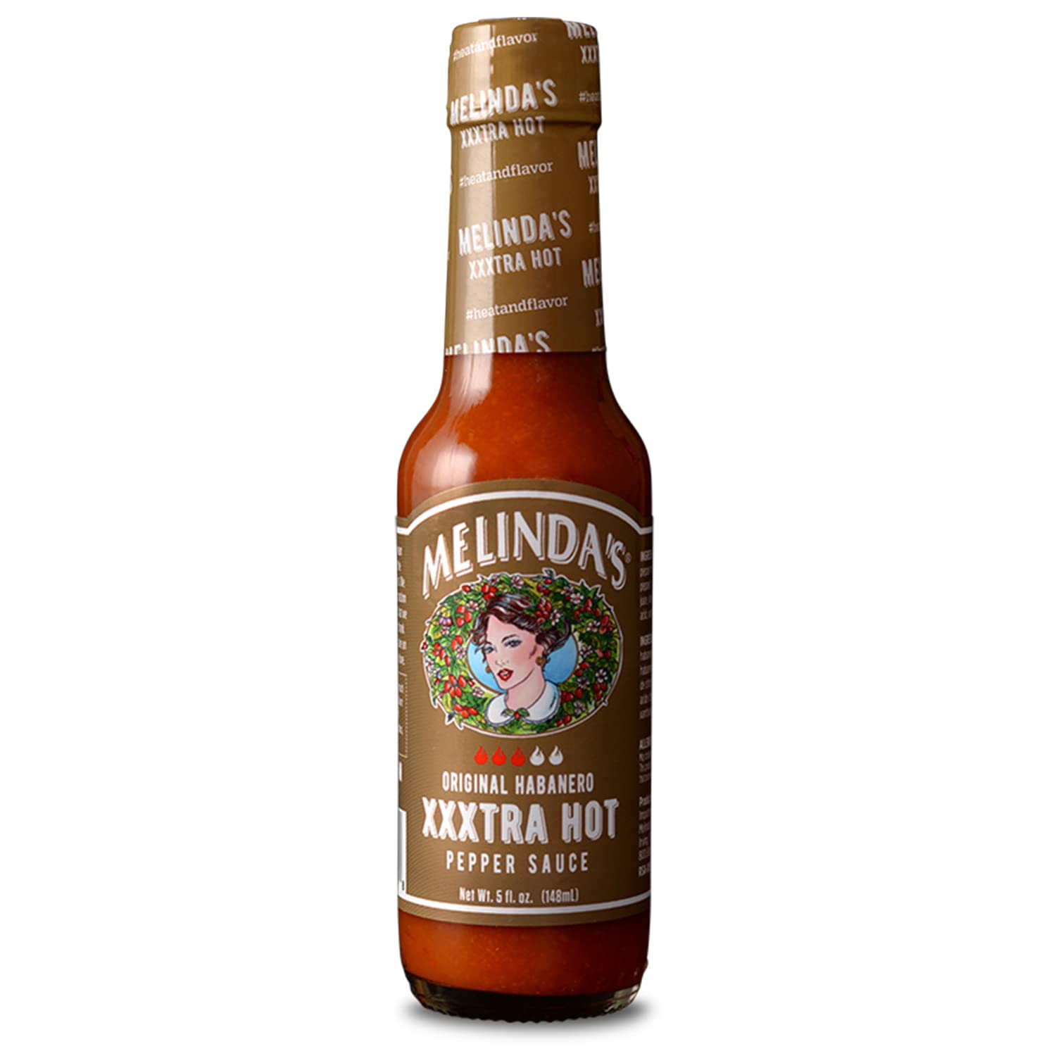 Amazon.com : Melinda's Original Habanero XXXtra Hot Sauce ...