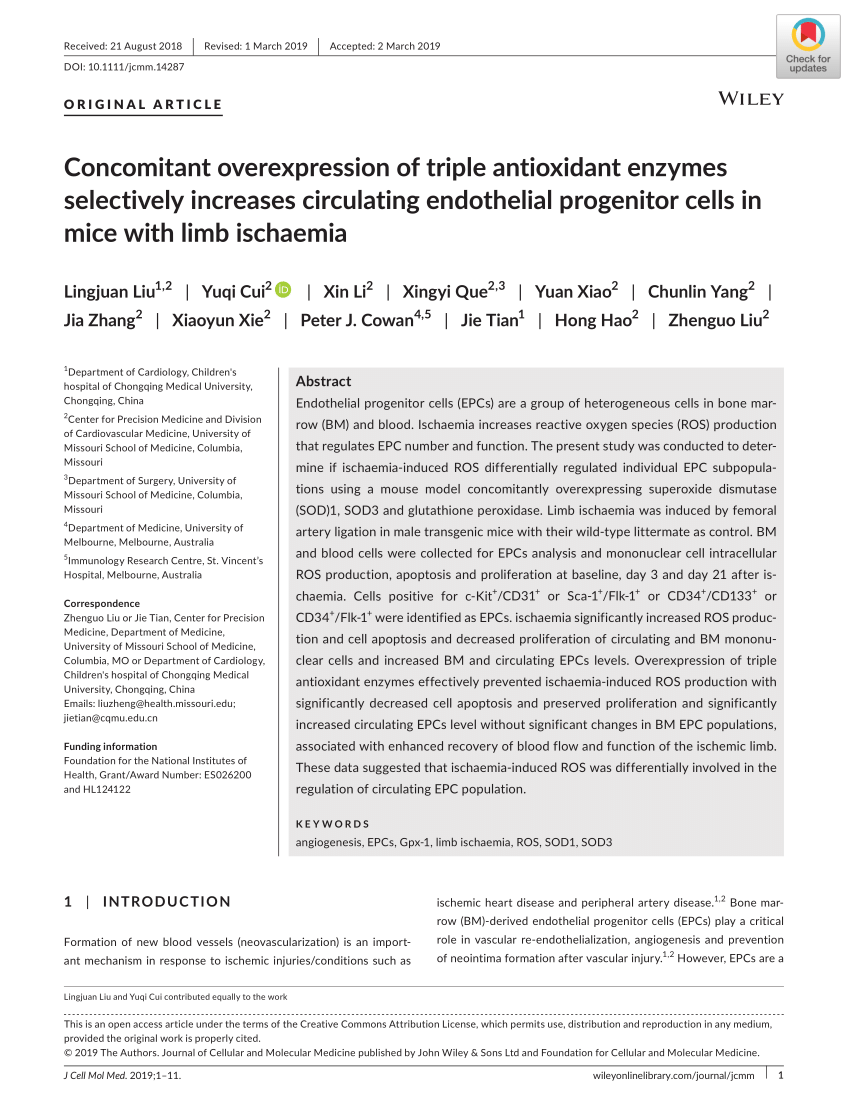 PDF) Concomitant overexpression of triple antioxidant enzymes ...