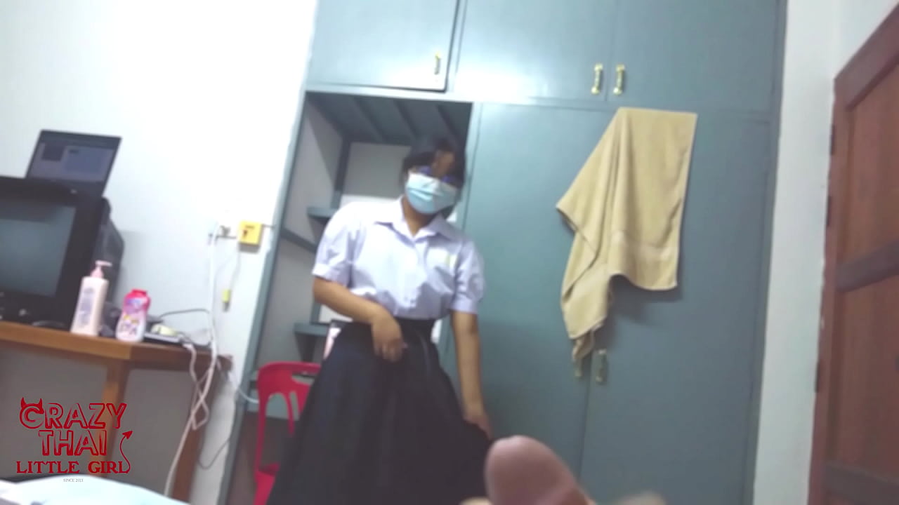 Cute thai student teen glass student have sex with his friend ...