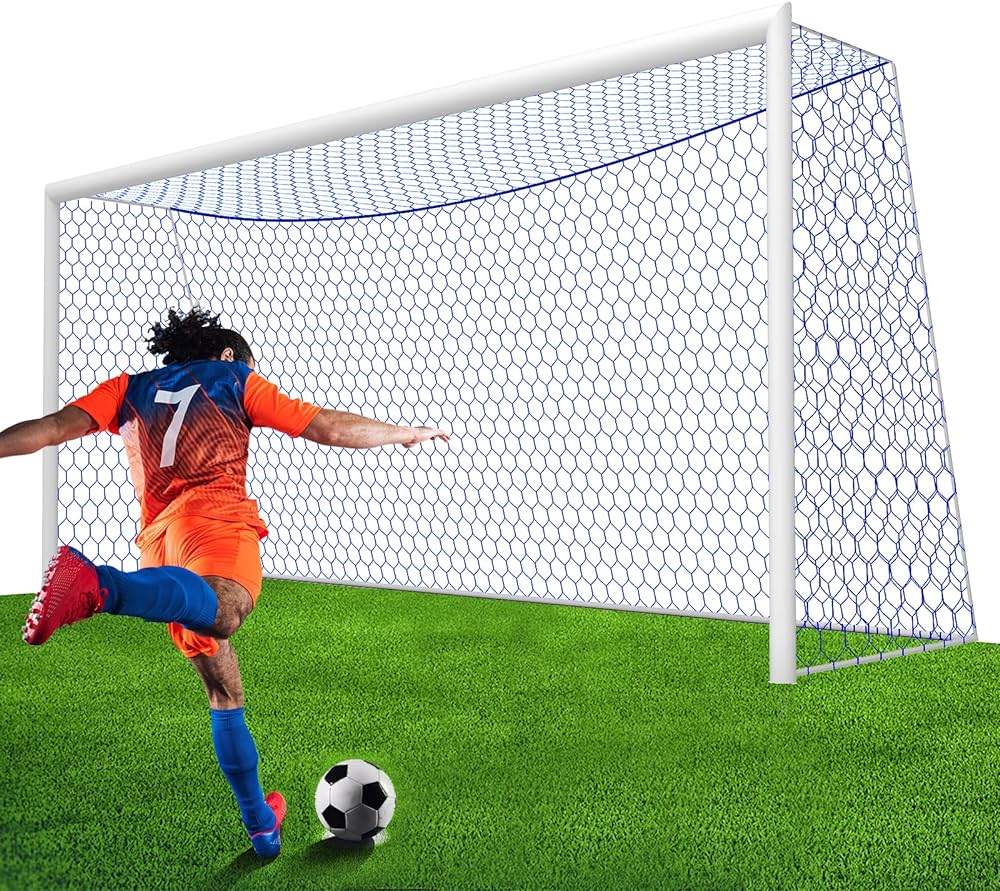 Amazon.com : XXXYYY Soccer Goal Net Replacement 24x8FT ...