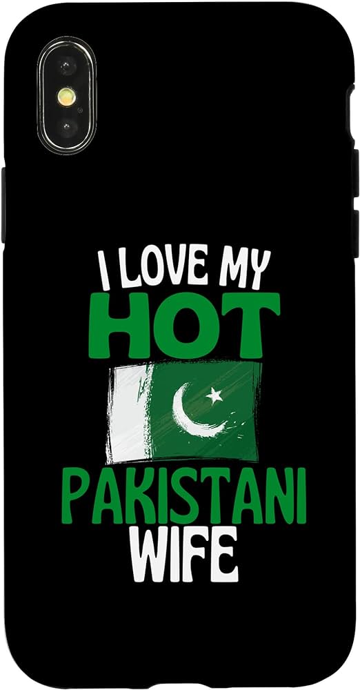 Amazon.com: iPhone X/XS I Love My Hot Pakistani Wife Funny ...