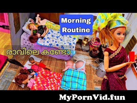 കറുമ്പൻ Episode - 332 | Doll morning routine with dress up ...