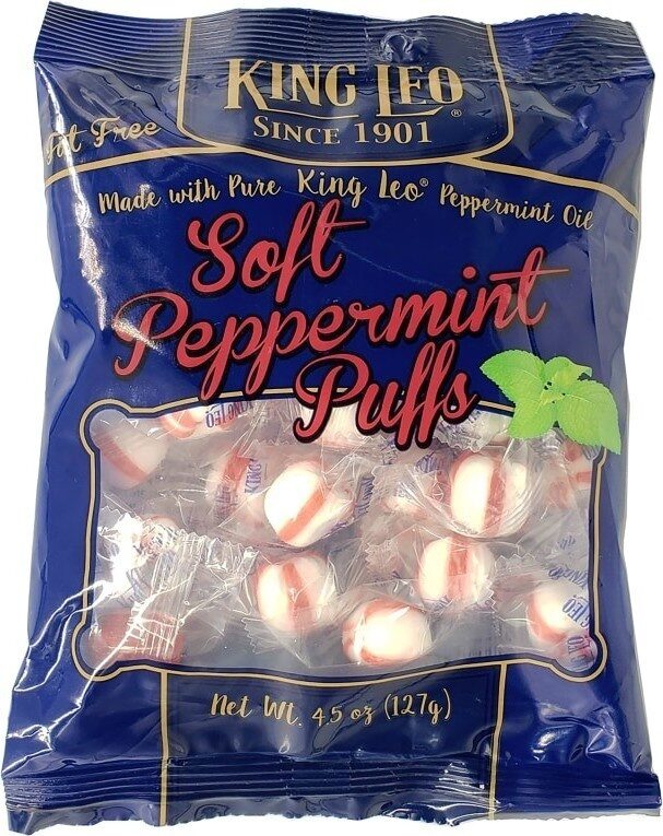 Soft peppermint puffs