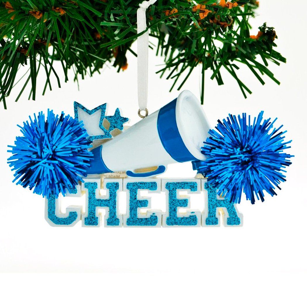 Personalized Cheer Christmas Tree Ornament 2019 - Cheerleader ...