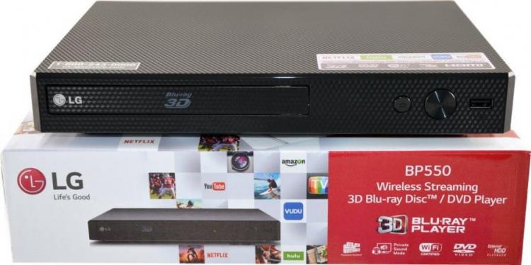 LG BPM55 2D/3D - BD - DVD - CD -Wi-Fi MultiZone Region Code Free ...