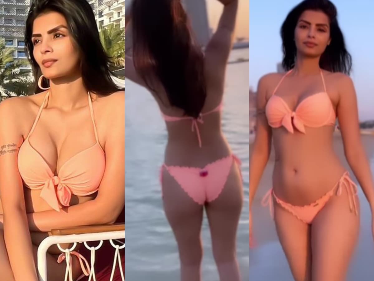 HOT! Sonali Raut Goes Bold As She Ties Her Bikini Strings on Beach ...