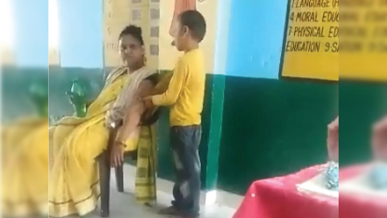 Teacher Massage: Teacher gets student to massage her arm, is ...