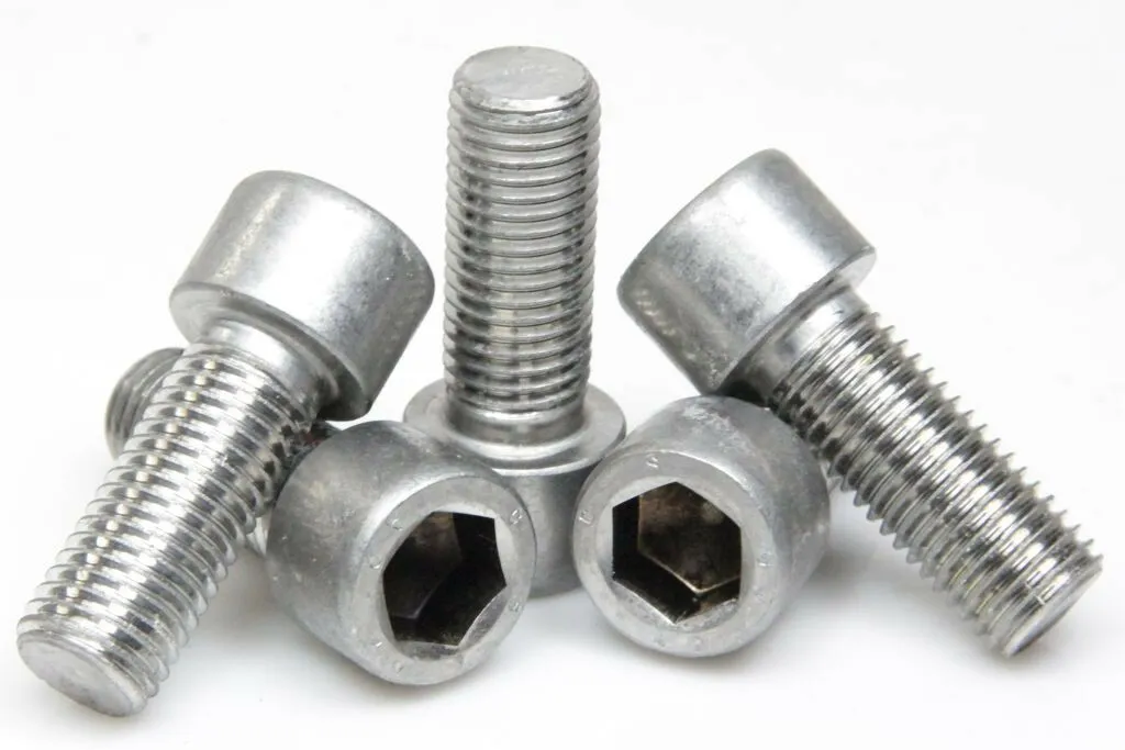 5 x VIBO stainless steel cylinder head screw with hex M20x50mm DIN ...