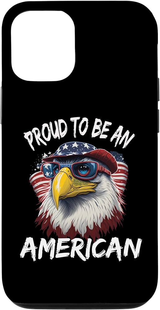 Amazon.com: iPhone 12/12 Pro Proud To Be An American, America 4TH ...