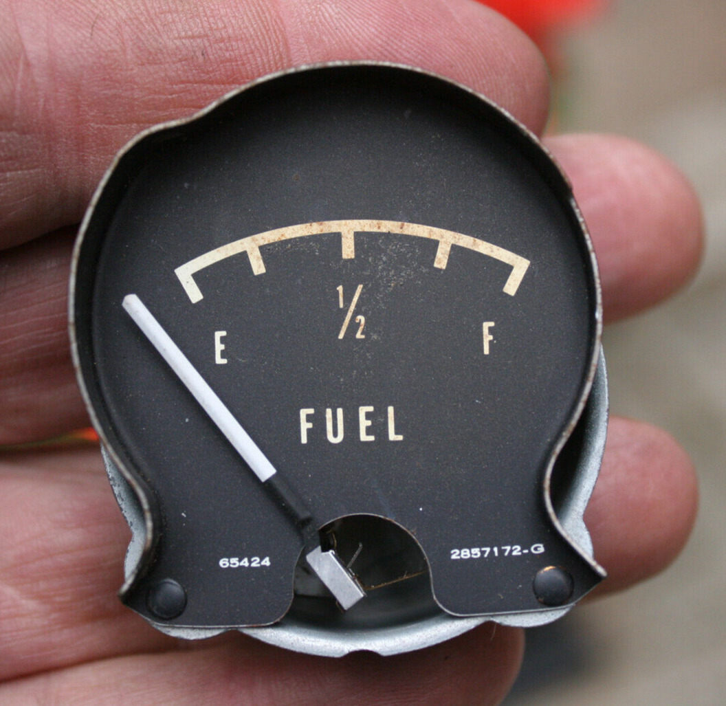 68-70 Charger B-Body Mopar Rallye Fuel Gas Gasoline Vintage Gauge ...