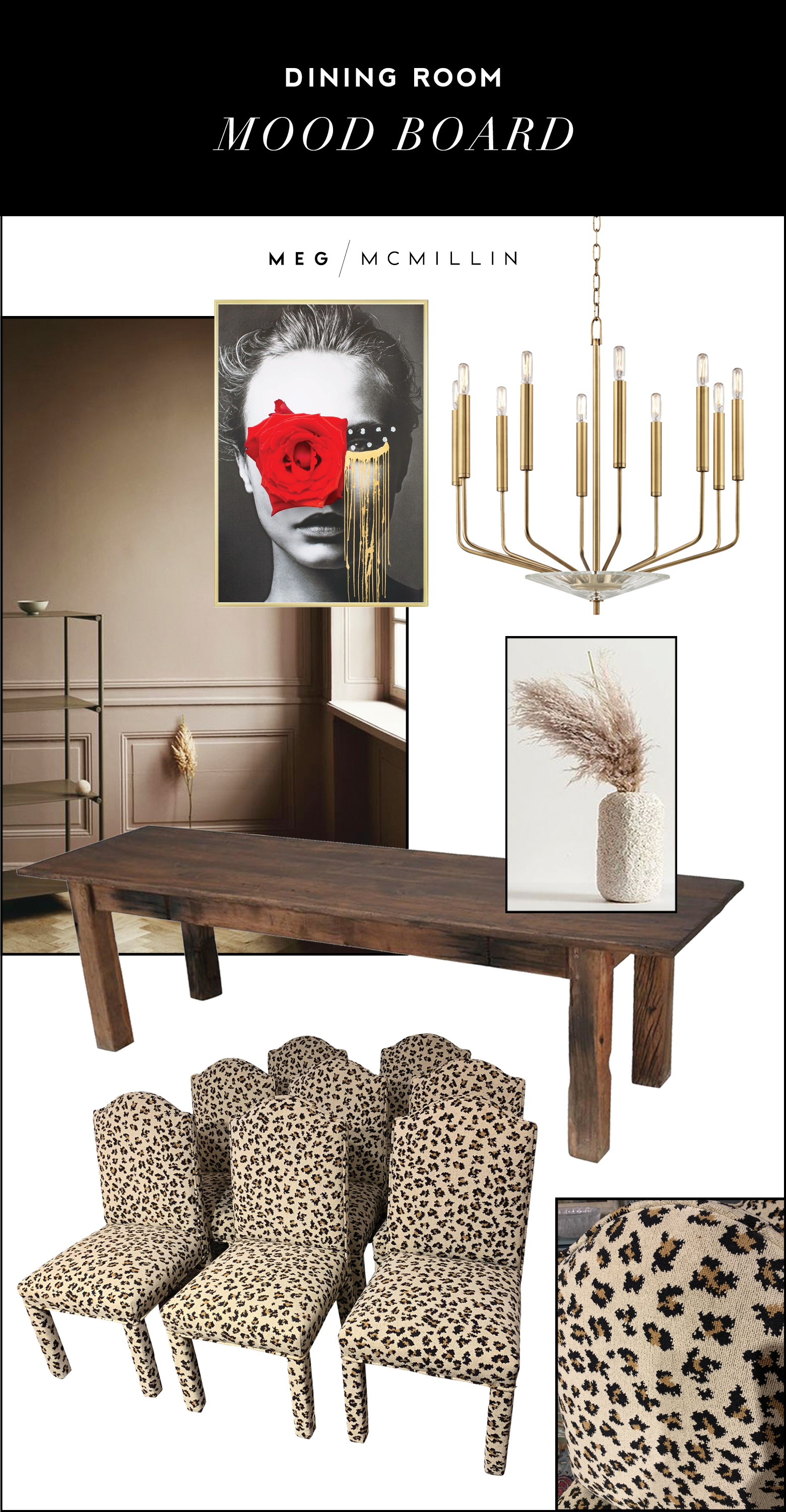 dining room mood board – Meg McMillin