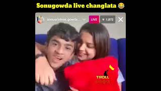 sonu Shrinivas Gowda new boyfriend kissing 😂😂#atthe maga - YouTube