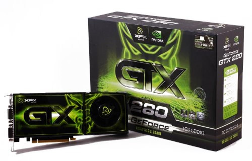 Amazon.com: XFX GX280NZDDU GeForce GTX 280 1GB DDR3 XXX Edition ...