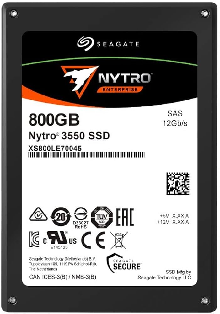 Amazon.com: Seagate Nytro 3550 XS800LE70045 - SSD - Mixed ...