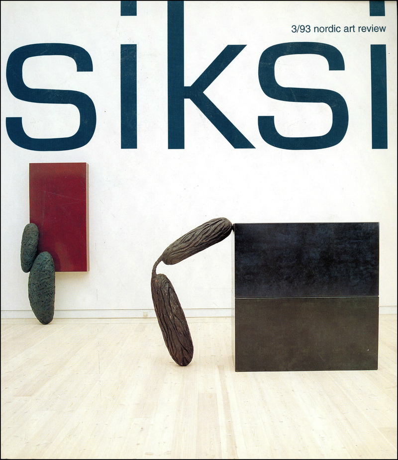 Siksi. — 1993. no. 3 • Russian Art Archive Network