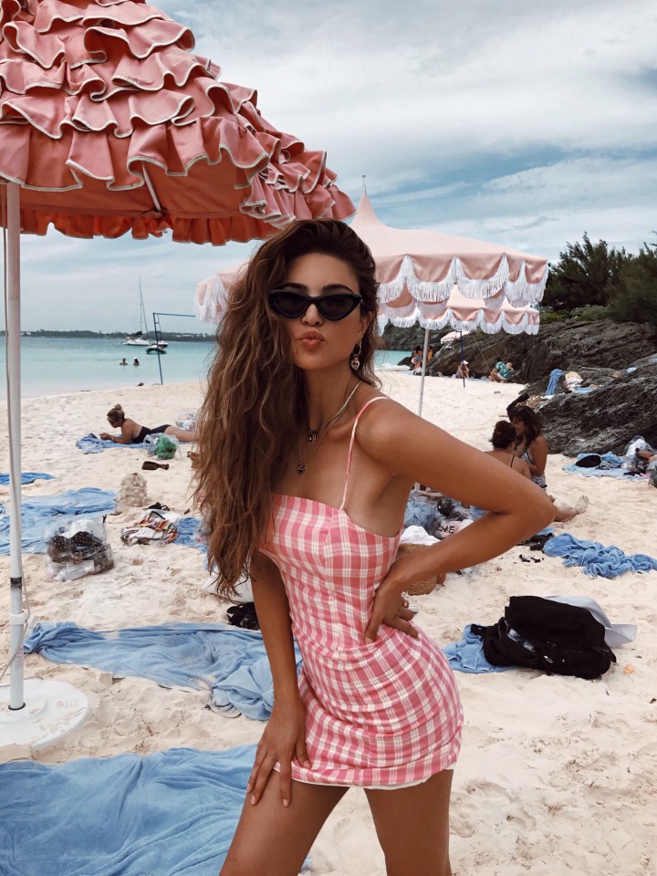 Revolve Summer in Bermuda — Negin Mirsalehi