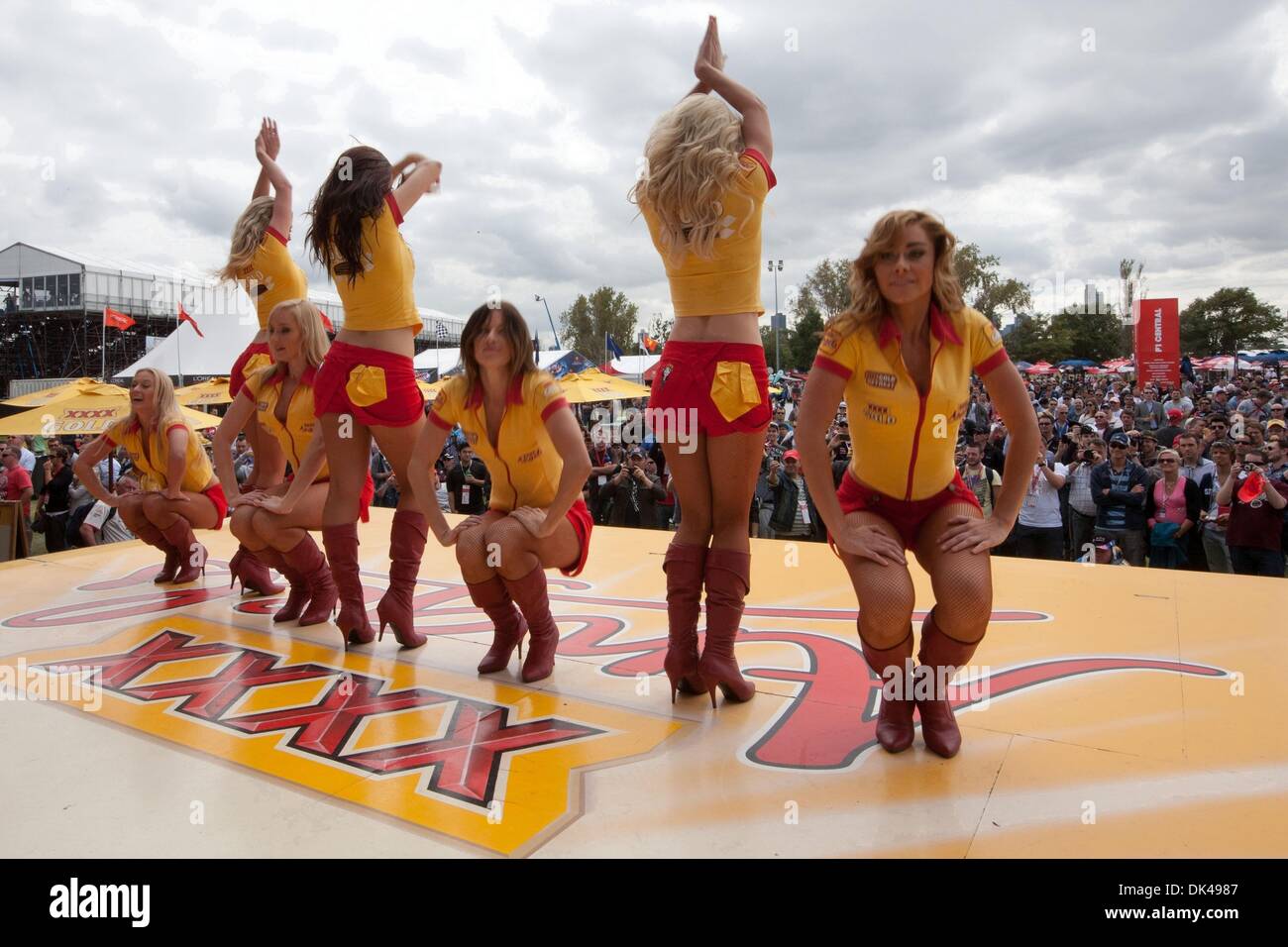 Mar 27, 2011 - Melbourne, Australia - XXXX Gold Angels performing ...