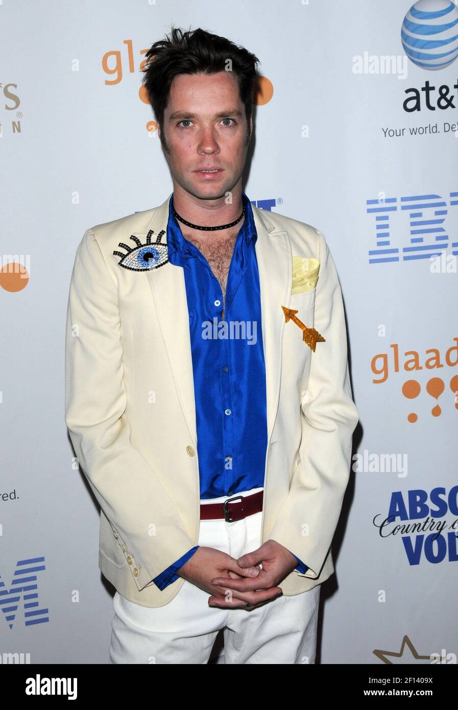 Rufus Wainwright arrives at the 19th Annual GLAAD Media Awards at ...