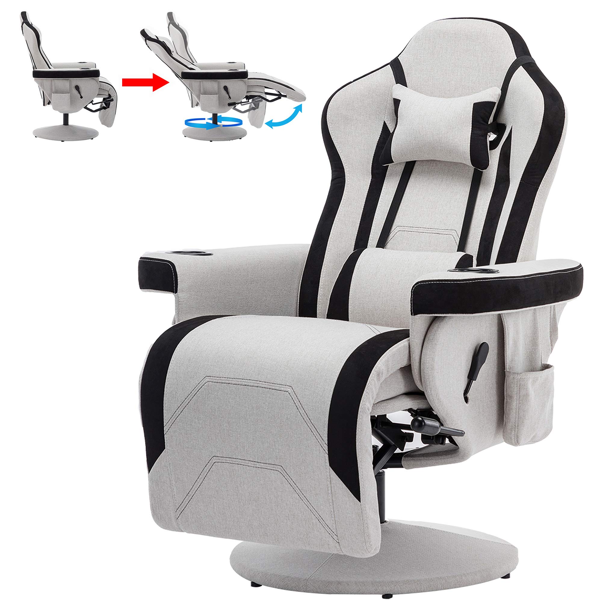 Amazon.com: WWXX Gaming Chair Big and Tall Office Chair with ...