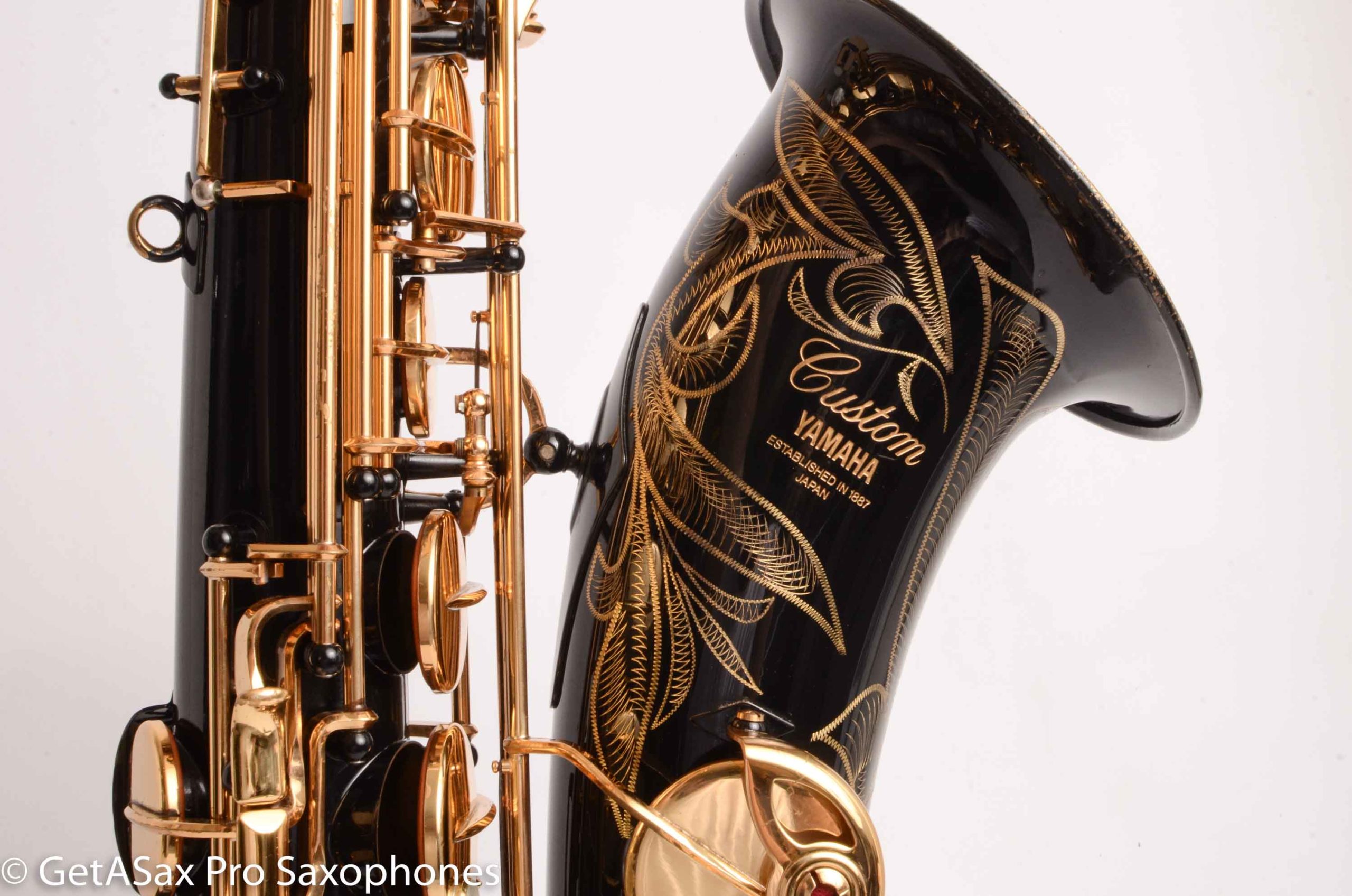 Yamaha YTS-875B Black Lacquered Custom Tenor Saxophone Very Good ...