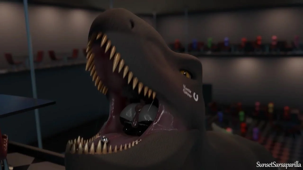 T-rex vore animation - ThisVid.com