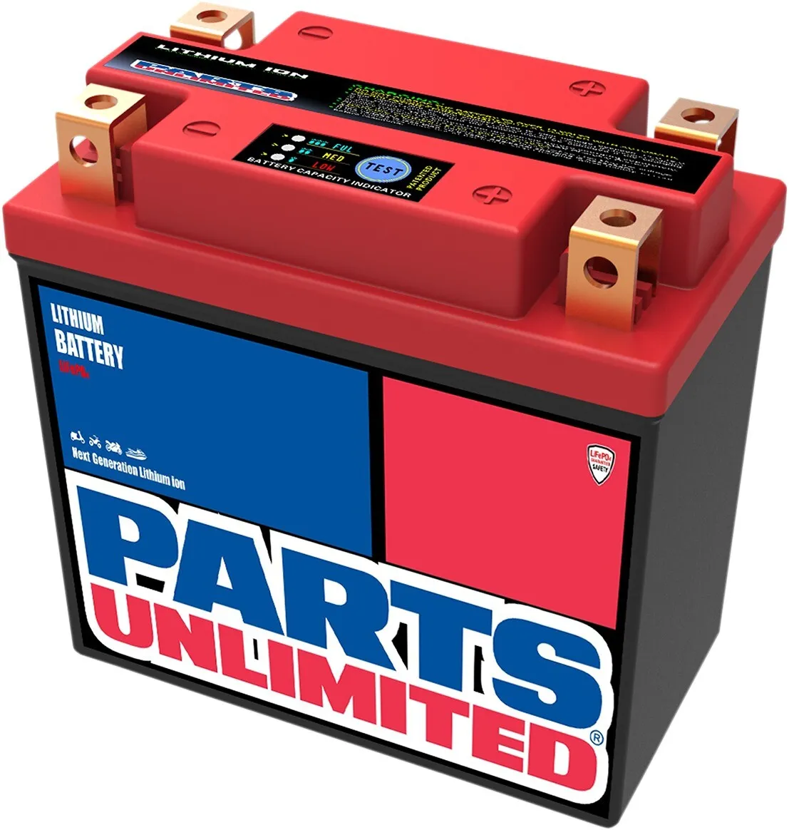 LiFePO4 Lithium-Ion Battery Parts Unlimited 2113-0688 Replaces ...