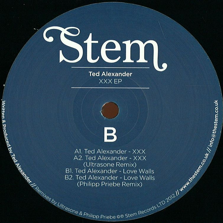 Ted Alexander - Xxx / Stem Records STR003 - Vinyl