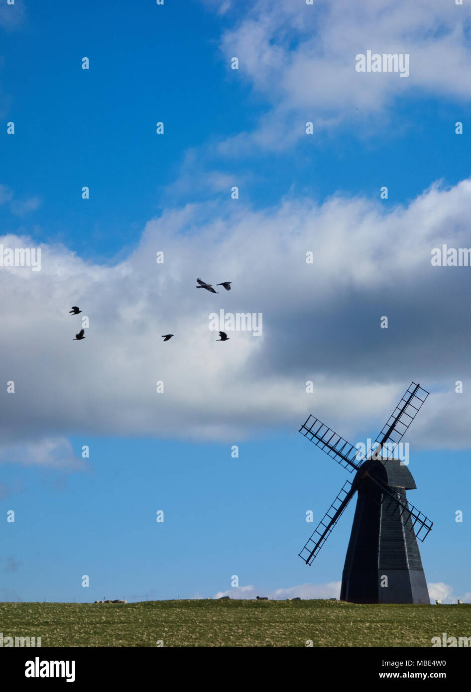 Eerie windmill hi-res stock photography and images - Alamy