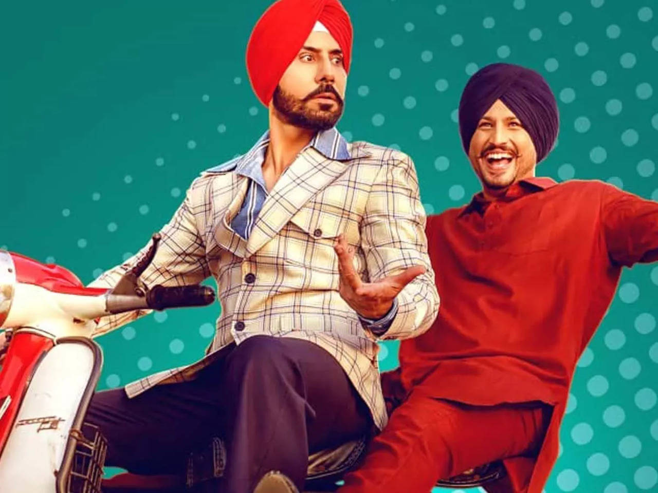 The first look poster of Binnu Dhillon and Gurnam Bhullar's 'Fuffad Ji ...