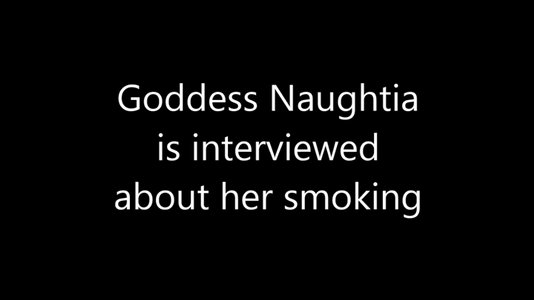 Goddess Naughtia 03 - Using a human ashtray slave WMV format - A ...
