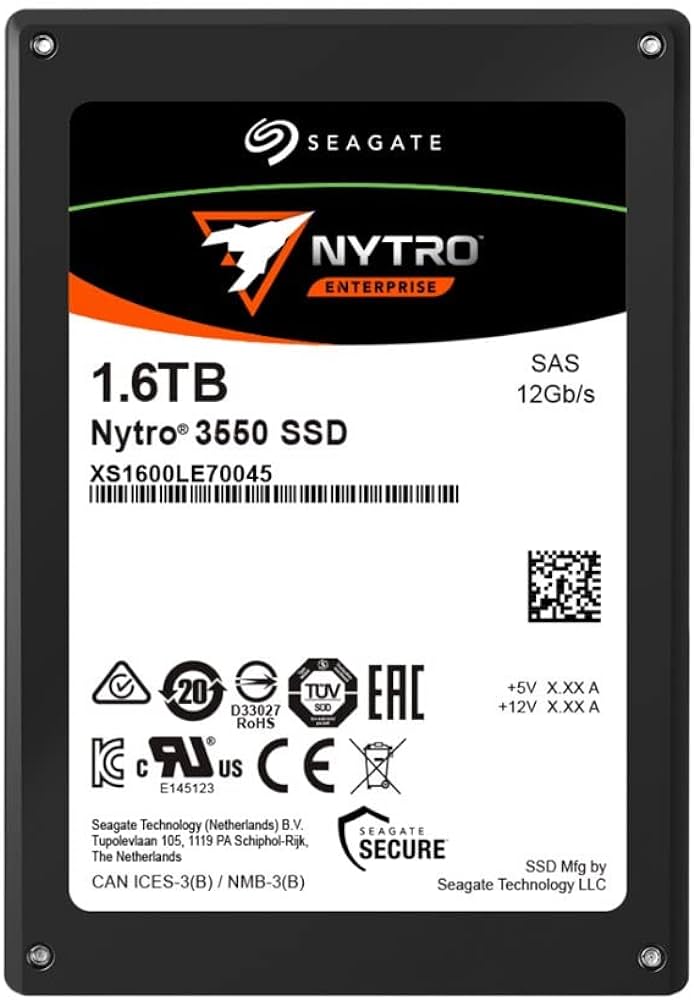 Amazon.com: Seagate Nytro 3550 XS1600LE70045 - SSD - Mixed ...