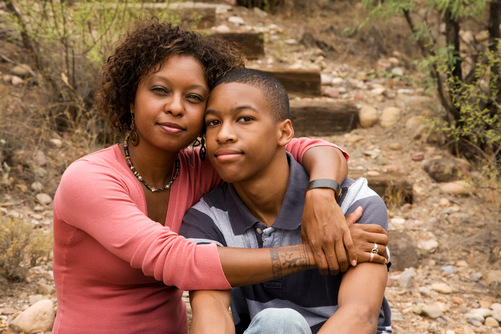 Black Mom + Son - Strong Family Alliance