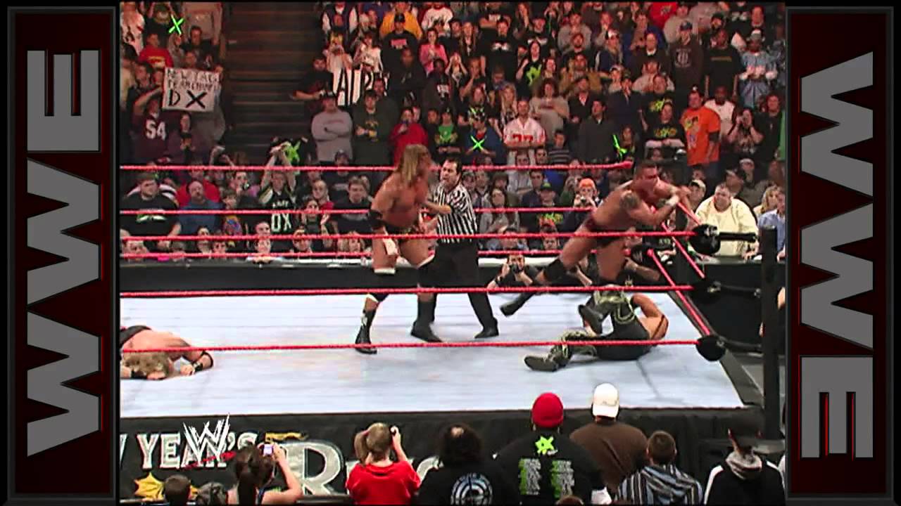 Rated-RKO vs. D-Generation X - World Tag Team Championship Match ...