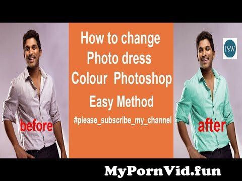 how to change photo dress colourphotoshop || Photoshp Works from ...