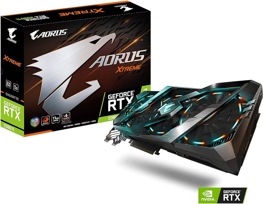 Amazon.com: Gigabyte AORUS GeForce RTX 2080 Ti Xtreme 11G Graphics ...