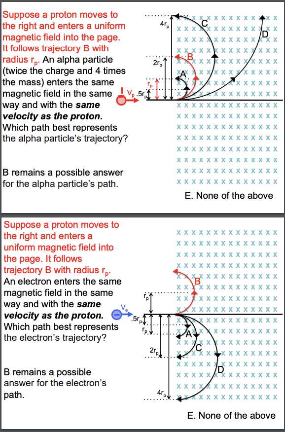 Solved Suppose a proton moves to ....... XXXX XXXX XX AX X | Chegg.com