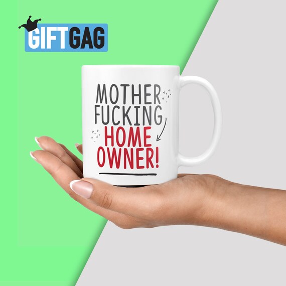 Buy Mother Fucking Home Owner Gift Mug Funny Rude New House Online ...