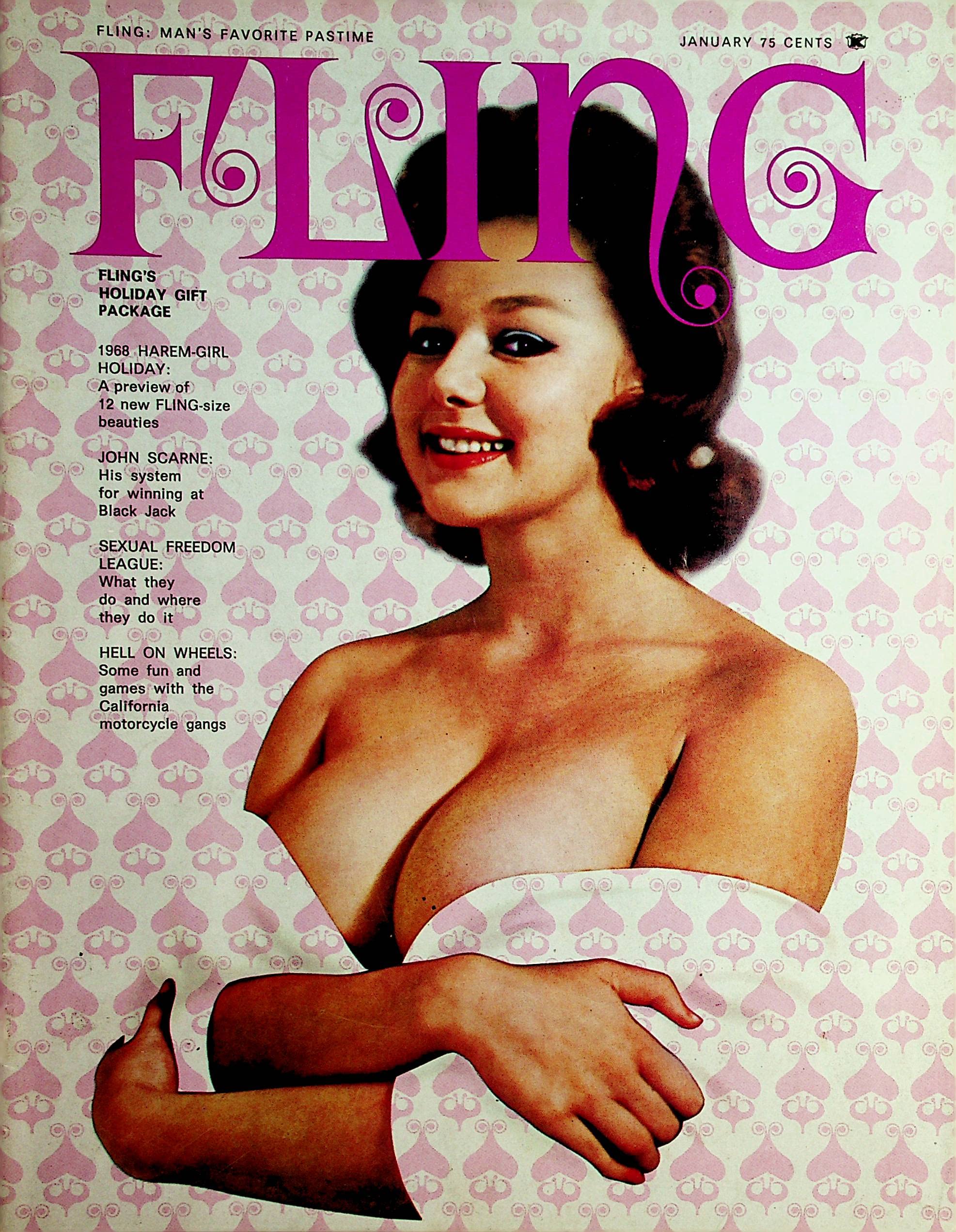 Fling Busty Magazine Susanne Baxter/Carol Doda January 1968 at ...