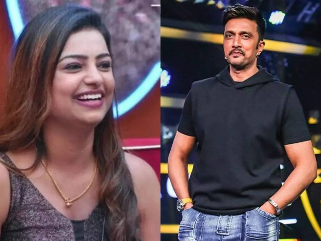 Bigg Boss Kannada OTT: Host Kiccha Sudeep schools Sonu Srinivas ...