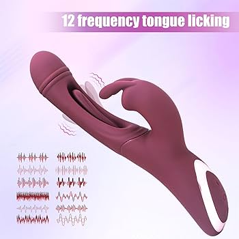 Amazon.com: G Spot Rabbit Vibrator for Women：Hollow Tongue ...