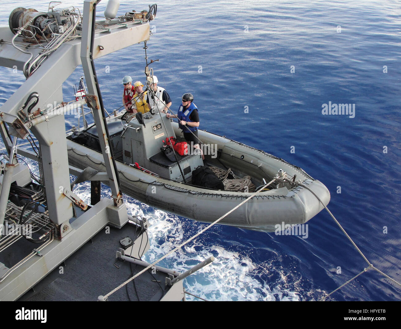 Rigid hull inflatable boat us navy hi-res stock photography and ...