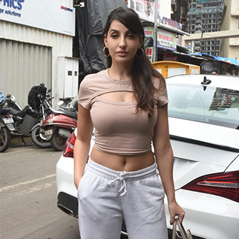 Nora Fatehi Knows How To Make Neutral Casuals Pop With Her Louis ...